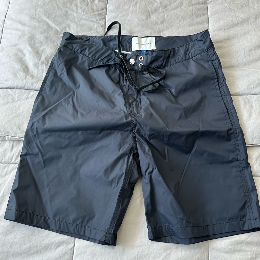 Solid and striped men’s swimwear
